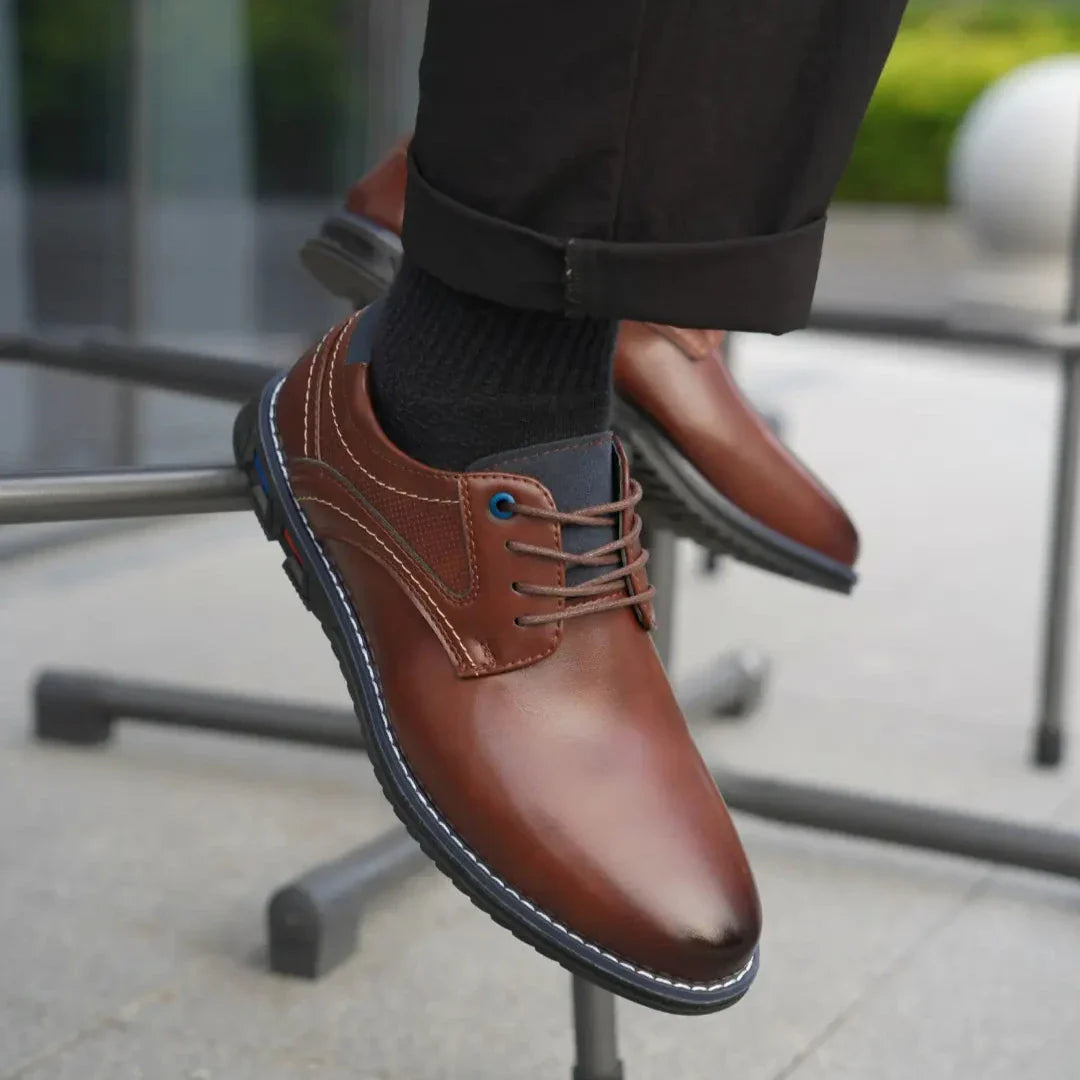 Oxford Lisse Orthopädische Abendschuhe ohne Streifen 