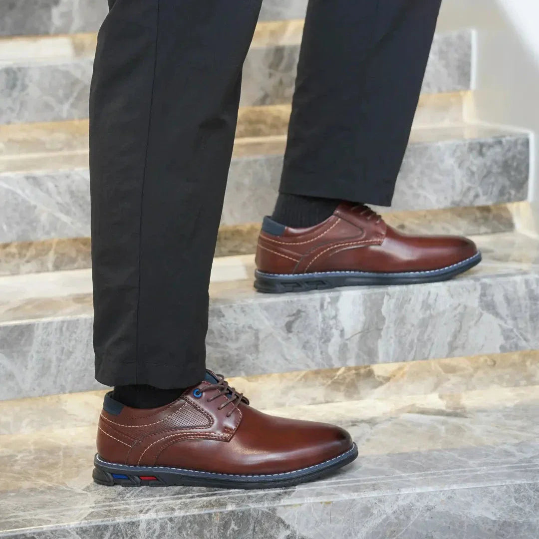 Oxford Lisse Orthopädische Abendschuhe ohne Streifen 