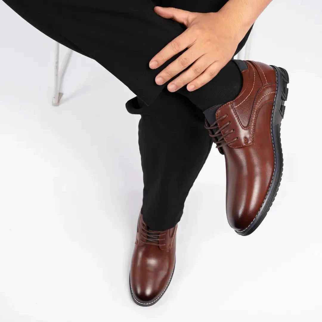 Oxford Lisse Orthopädische Abendschuhe ohne Streifen 