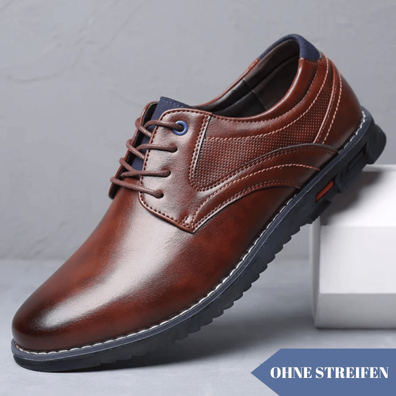 Oxford Lisse Orthopädische Abendschuhe ohne Streifen 