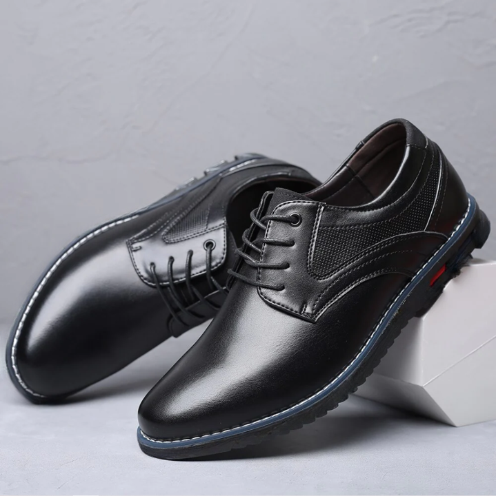 Oxford Lisse Orthopädische Abendschuhe ohne Streifen 